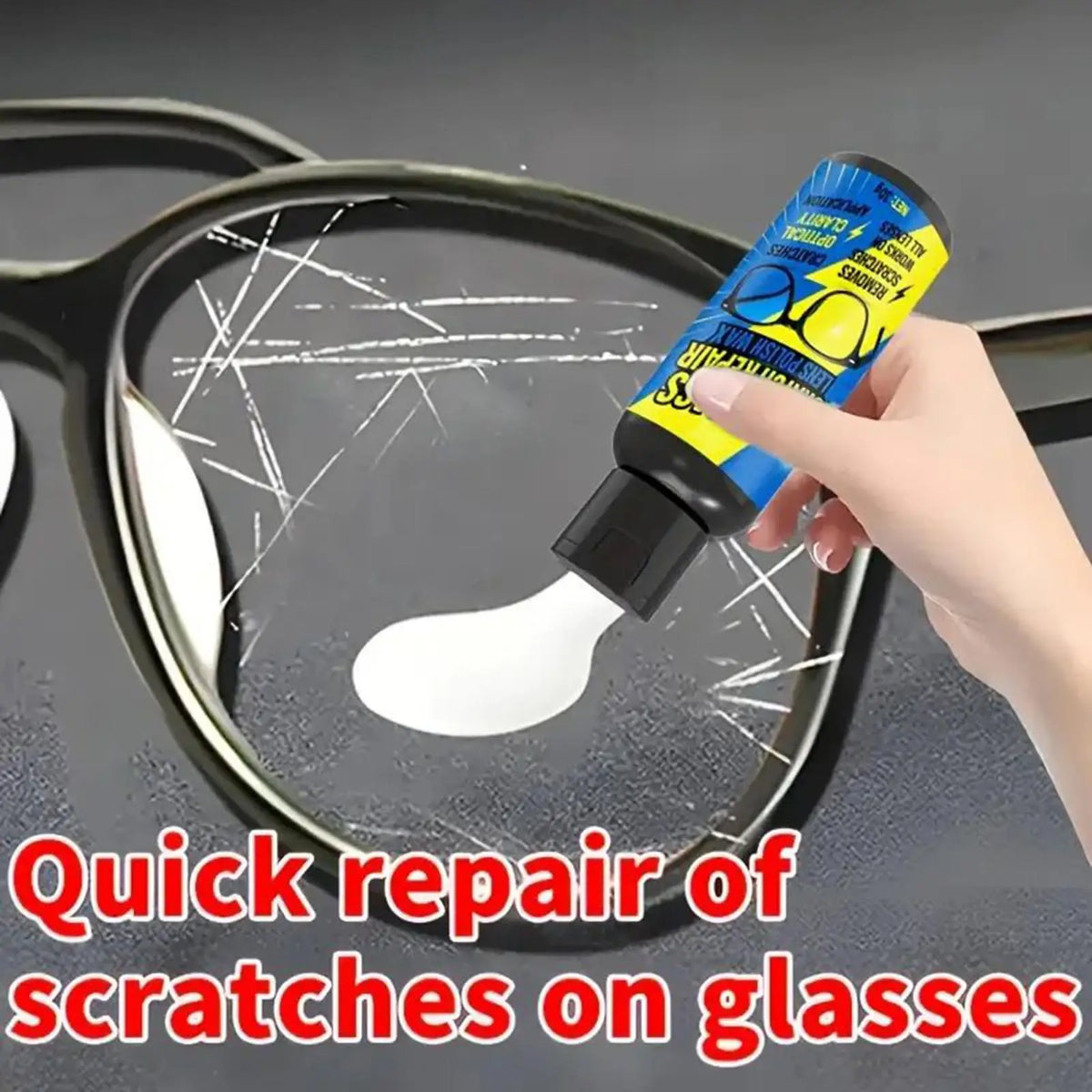 Scratch Remover Polishing Wax – Glasses, Screens & Mirrors Surface Scratch Remover Axl