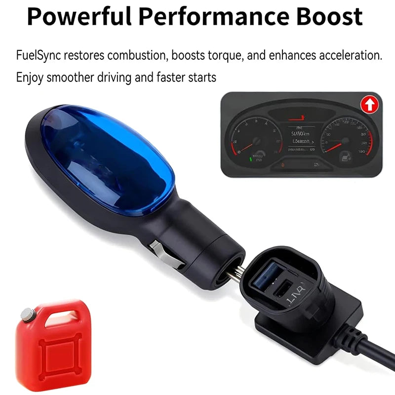 12V Car Fuel Saver Plug – Voltage Stabilizer & Eco Accessory Car Fuel Saver Axl