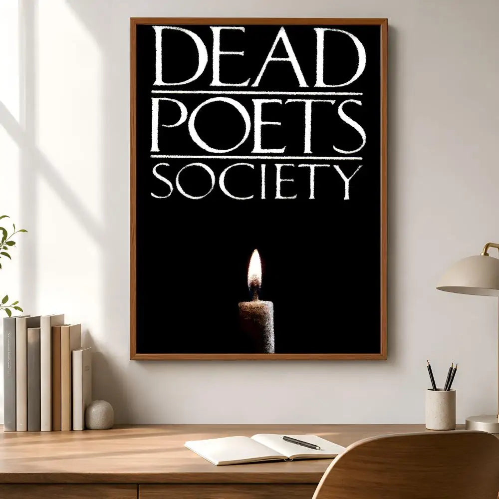 Dead Poets Society Poster – HD Waterproof PVC Wall Sticker Wall Poster Sticker Axl