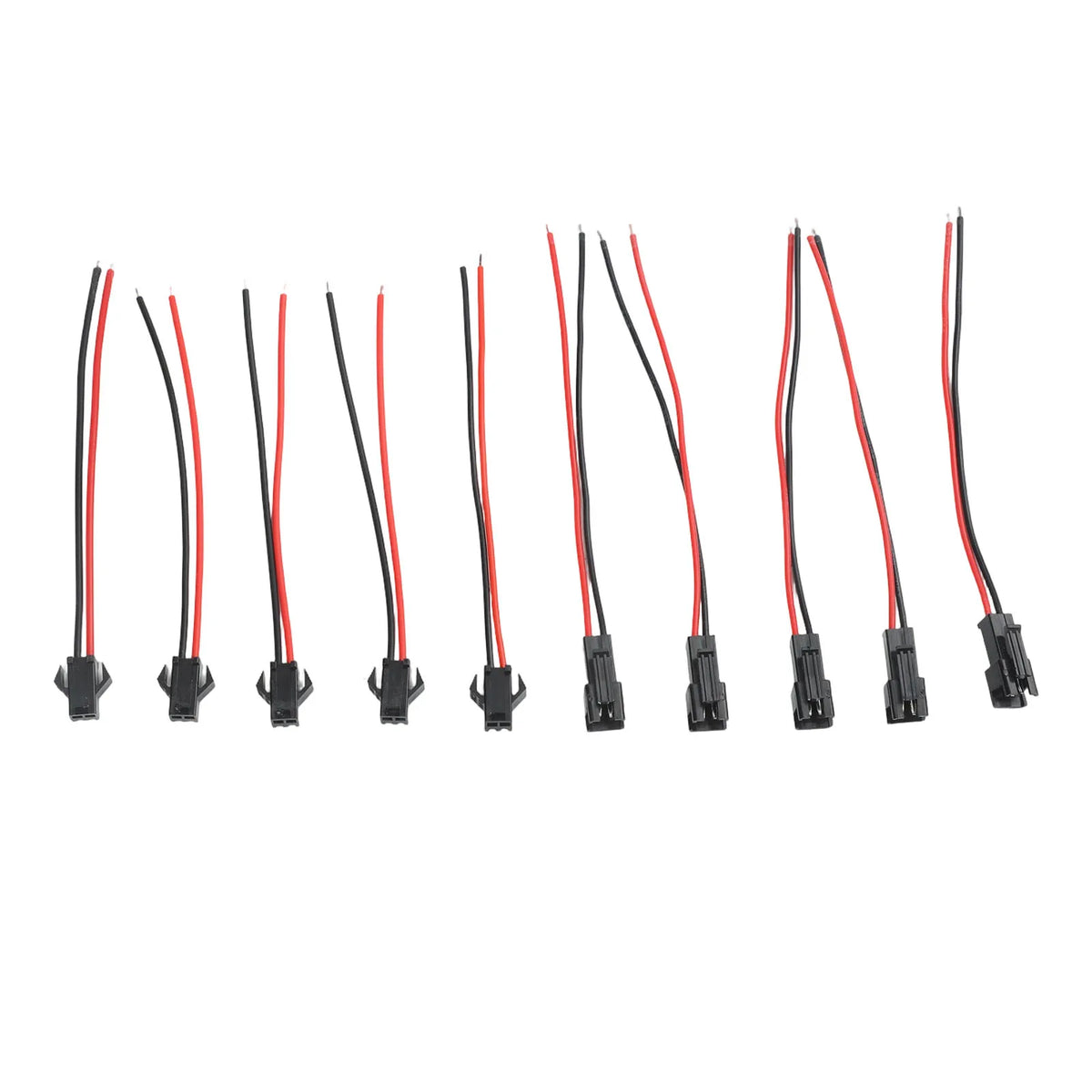 JST SM 2/3/5 Pin Male Female Wire Connector – 5 Pairs for LED Wire Connector Set Axl 2pin-10cm China Mainland