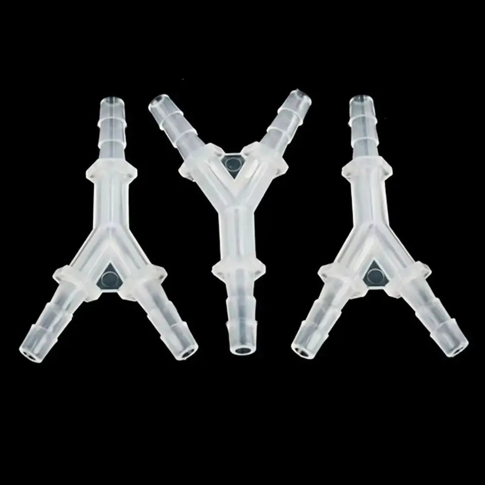 10-Pack Y-Type Tee Connectors – 3-Way PP PE Hose Fittings Hose Tee Connectors Axl