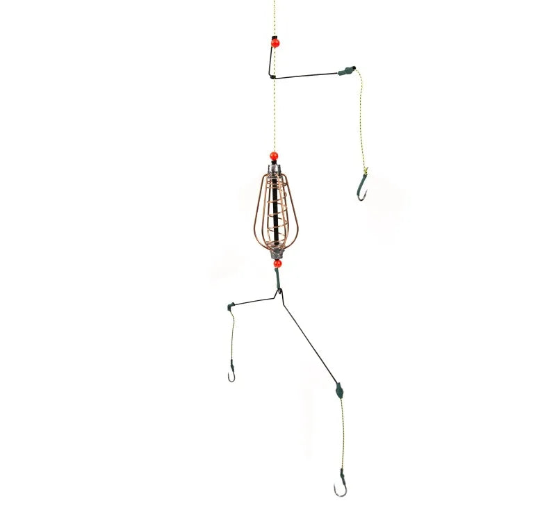 Explosion Fishing Hook Bait Feeder Cage 15g–30g | Sharp Hooks Fishing Feeder Cage Axl