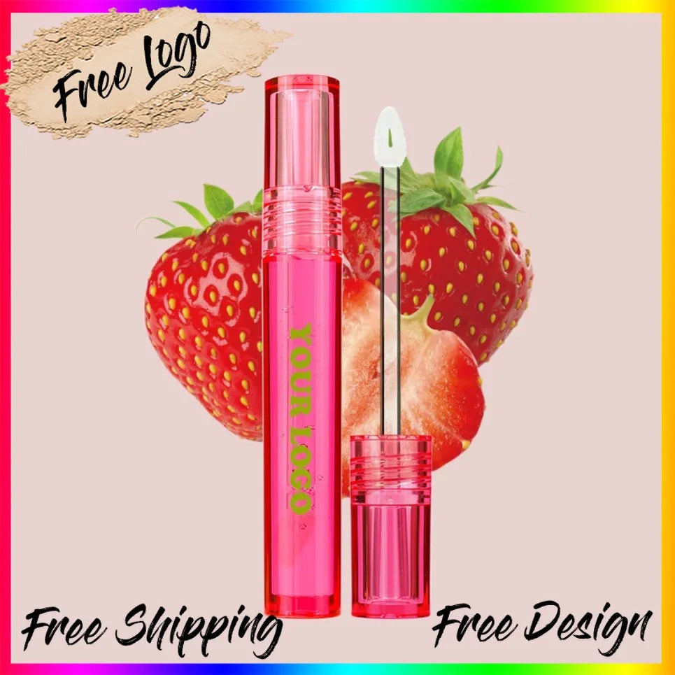 Fruit Flavor Hydrating Lip Oil | Vegan Private Label Wholesale Lip Oil Gloss Axl