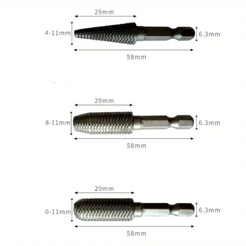 5-Pc Rotary Burr File Set – High Carbon Steel Grinding Bits Rotary Burr File Set Axl