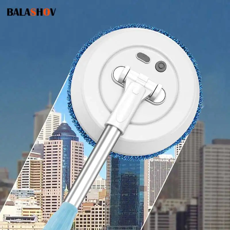 BALASHOV Cordless Electric Spin Mop – 2-in-1 Wet & Dry Cleaner Electric Spin Mop Axl