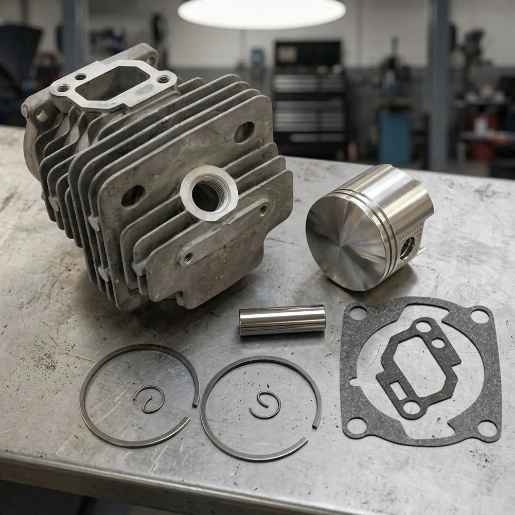 Cylinder Piston Kit for Echo SRM-3800 SRM-3805 RM-380 RM-385 Engine Replacement Kit Axl