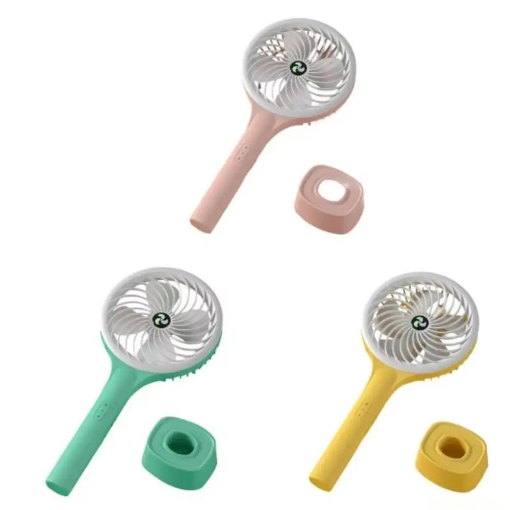 Portable Handheld Mini Fan – USB Rechargeable 2-Speed Quiet Handheld Mini Fan Axl
