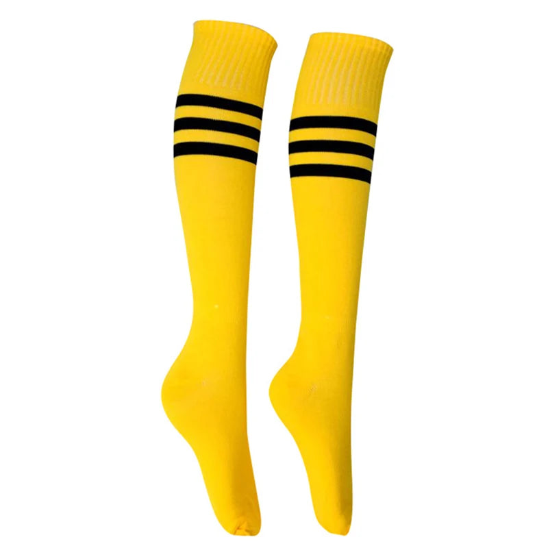 Adult Knee High Soccer Socks – Polyester Sport Socks for Men Knee High Sport Socks Axl D