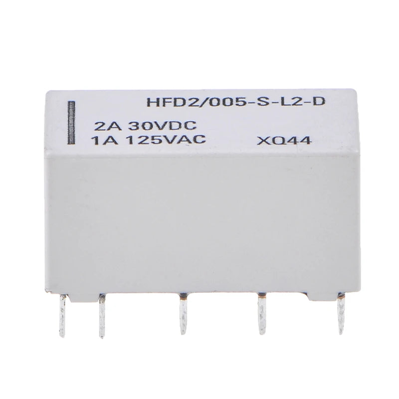 5V Bistable Latching Relay DPDT 2A 30VDC – HFD2/005-S-L2-D Latching Relay Axl