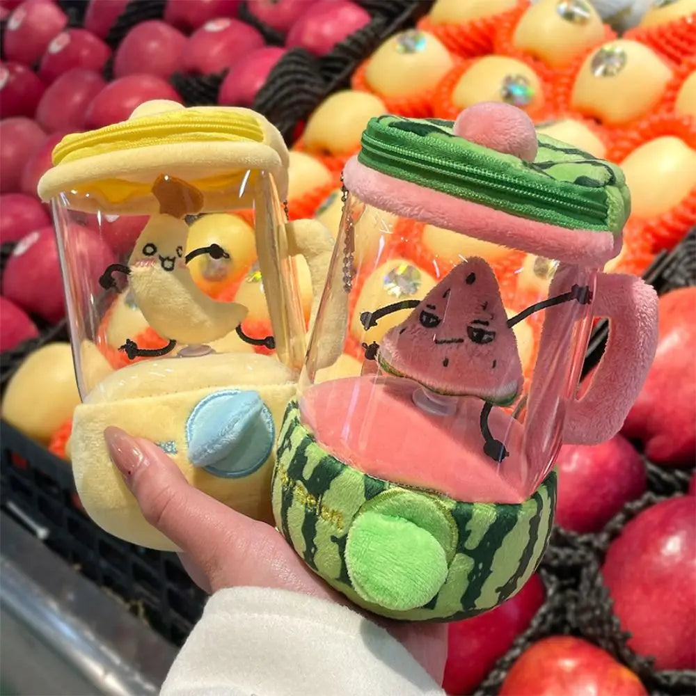 Fruit Juicer Plush Toy – Watermelon Orange Banana Blender Novelty Plush Toy Axl