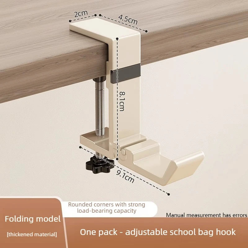 Universal Metal Headphone Stand – Desk Side Hanger Rack Headphone Stand Axl white1-1pcs