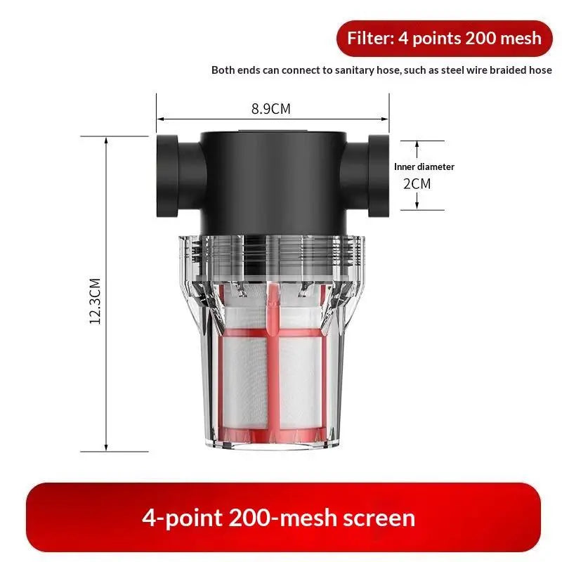 Garden Irrigation Prefilter 1/2" 3/4" 1" | Drip & Sprinkler System Irrigation Prefilter Axl 1I2 Inch 200Mesh