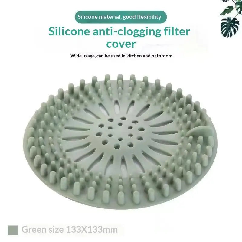 TPR Bathroom Hair Catcher – Shower & Sink Drain Strainer Drain Hair Catcher Axl