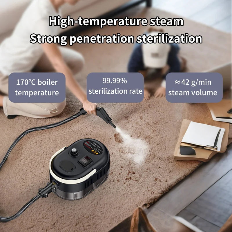 BALASHOV Handheld Steam Cleaner – Kitchen, Car & Home Handheld Steam Cleaner Axl