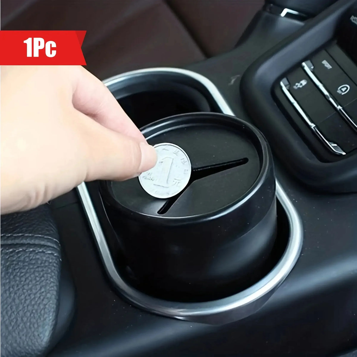 Car Console Storage Box – Cup Holder, Trash Bin & Organizer Car Console Organizer Axl
