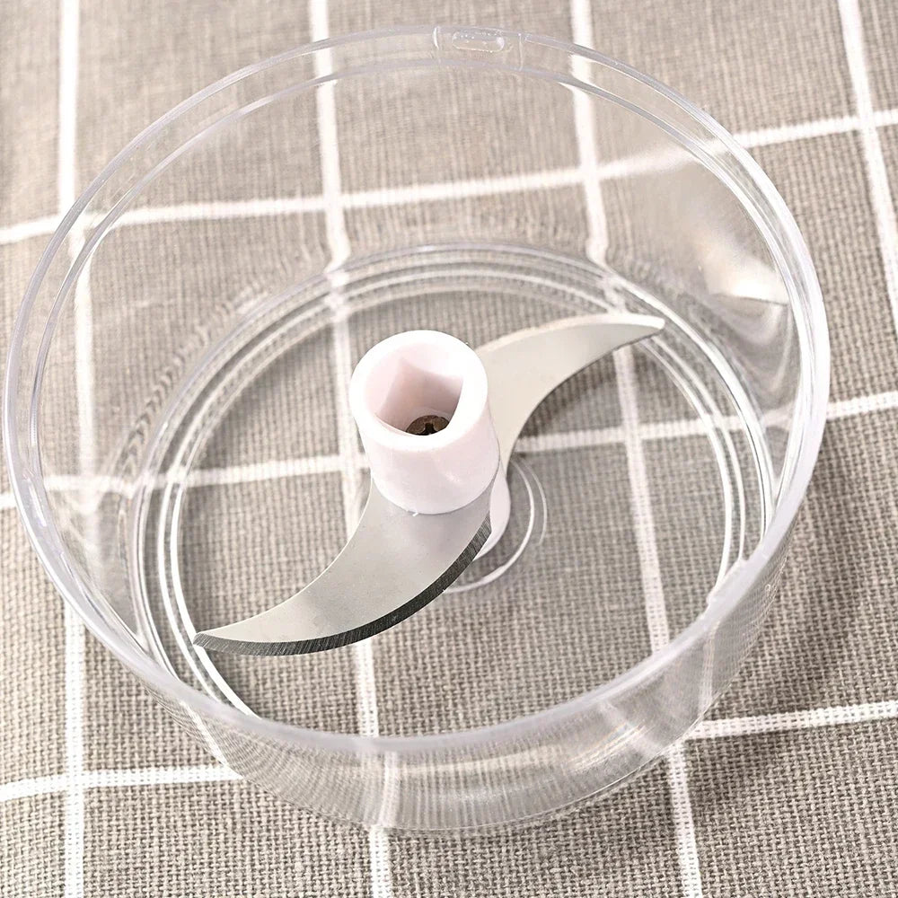 Mini Manual Garlic & Chili Chopper – Stainless Steel Blade Manual Food Chopper Axl