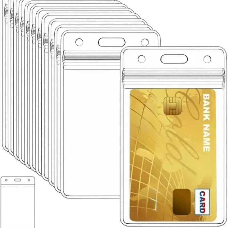 Waterproof Transparent Card Sleeves 10/30 PCS – ID & Credit Card Protective Sleeve Axl