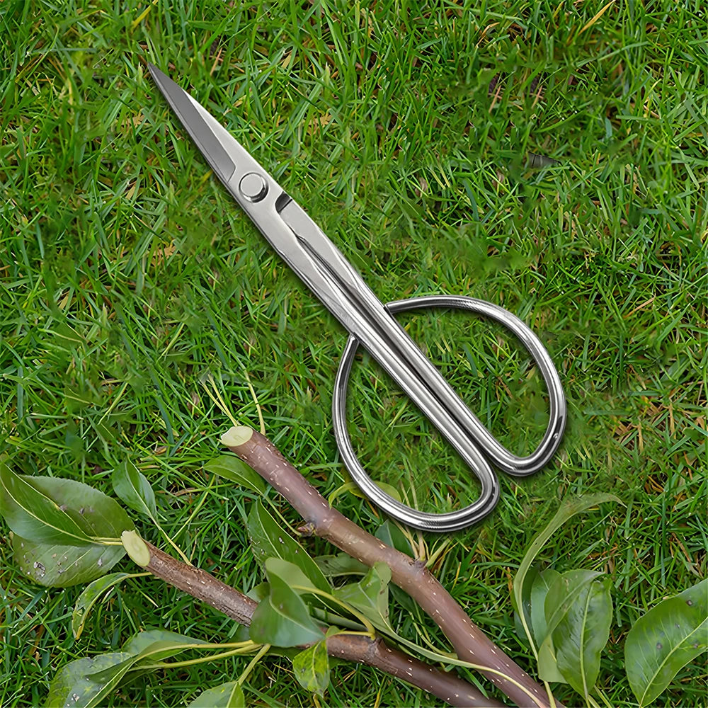 Garden Pruning Scissors – Flower, Leaf & Branch Shears 1-2 PCS Pruning Shears Axl Scissors-Silvery