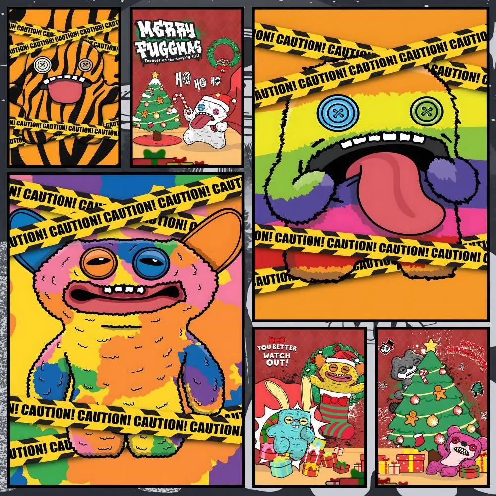 Fuggler Character PVC Wall Poster – Peel & Stick HD Art Wall Poster Axl