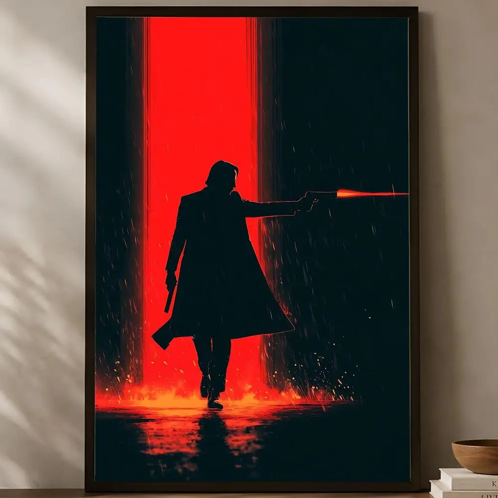 Keanu Reeves Self-Stick HD Wall Art Poster – Waterproof Decor Wall Art Poster Axl White13 30X40cmNoframe