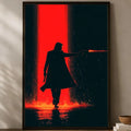 Keanu Reeves Self-Stick HD Wall Art Poster – Waterproof Decor Wall Art Poster Axl White13 30X40cmNoframe