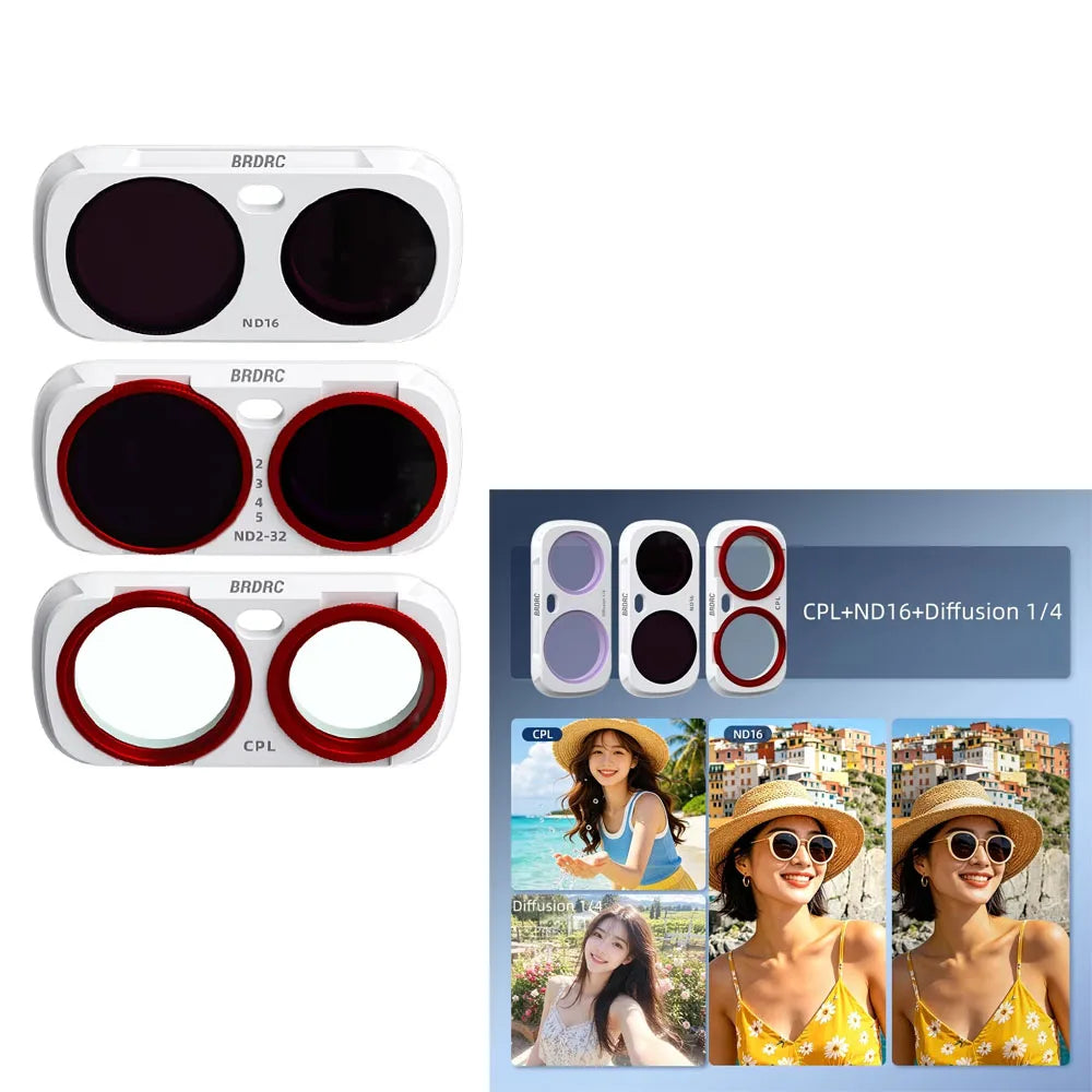 Insta360 Luna Ultra Lens Filter – UV, CPL, ND, Diffusion & LPR Camera Lens Filter Axl