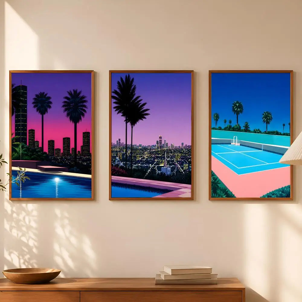 Hiroshi Nagai Art Poster – Self-Stick Waterproof Wall Decor Wall Art Poster Axl