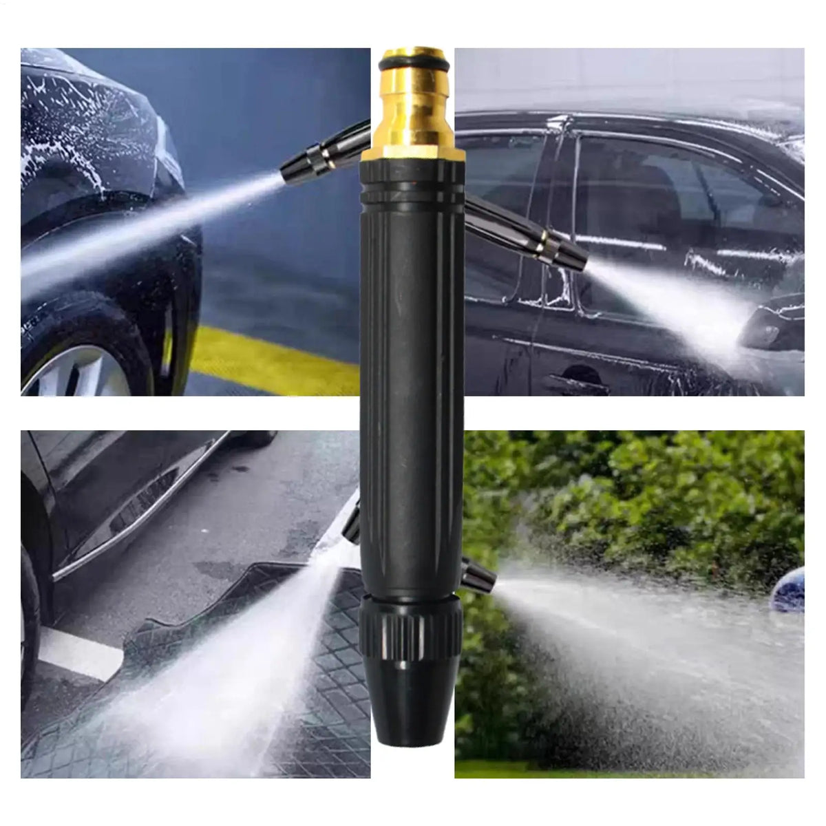 Adjustable High-Pressure Garden Hose Nozzle & Car Wash Sprayer Garden Hose Nozzle Axl