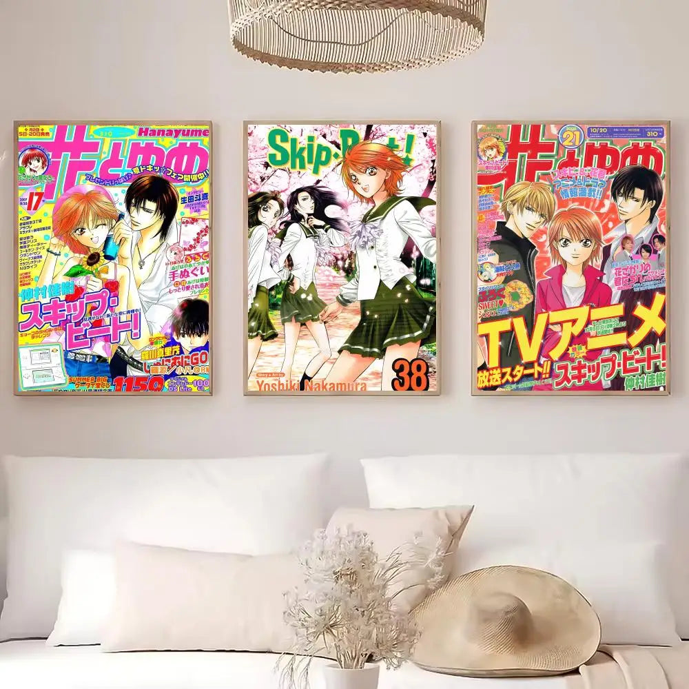 Anime Skip Beat HD Poster – Self-Adhesive Waterproof Wall Art Anime Wall Poster Axl