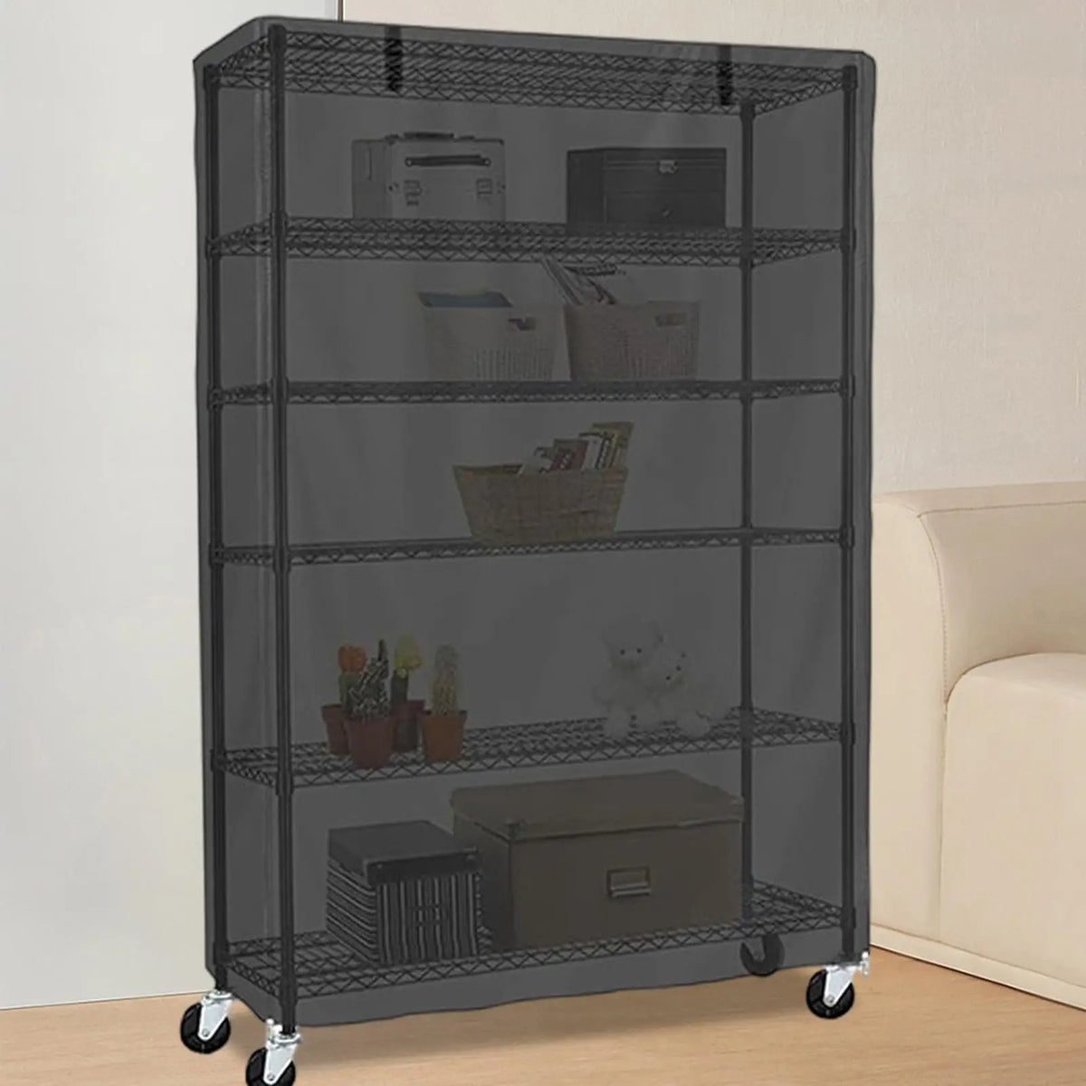 Waterproof Shelf Cover – Oxford Cloth Dust & Moisture Guard Shelf Dust Cover Axl