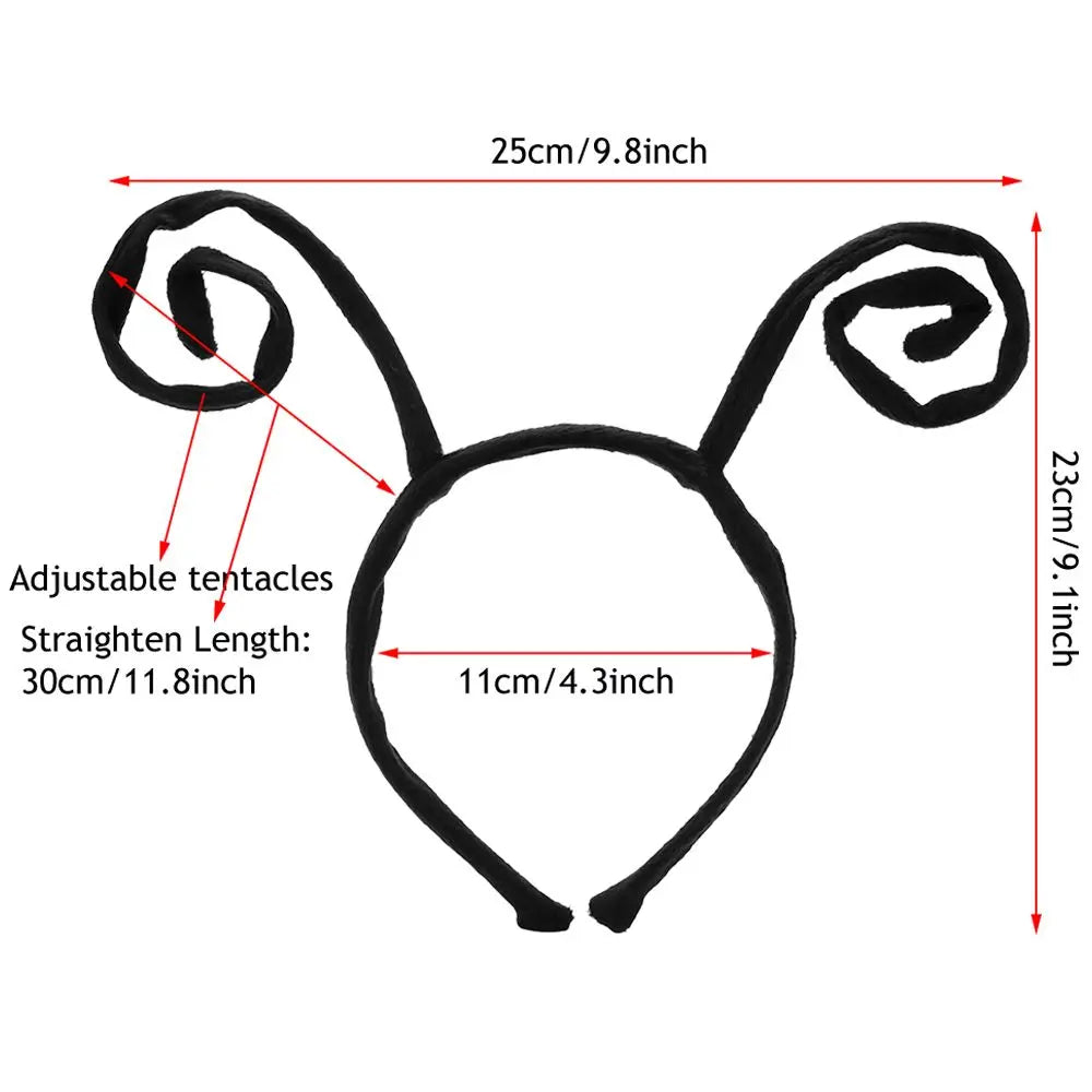 Bug Antenna Headband – Halloween Costume Hairband Kids & Adults Costume Headband Axl