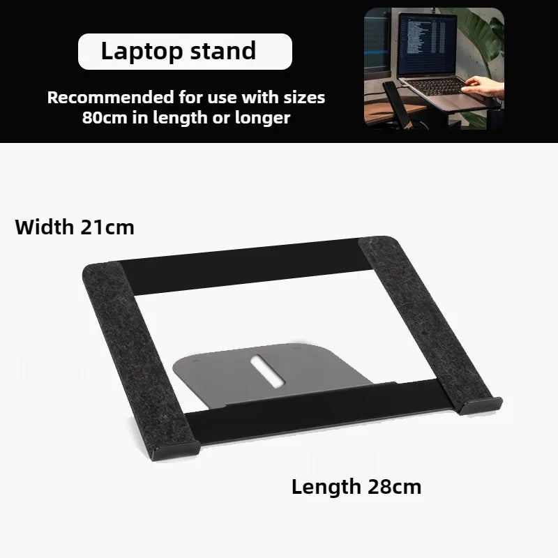 Monitor Height Riser Bracket – Modular Desktop Storage Rack Monitor Riser Rack Axl