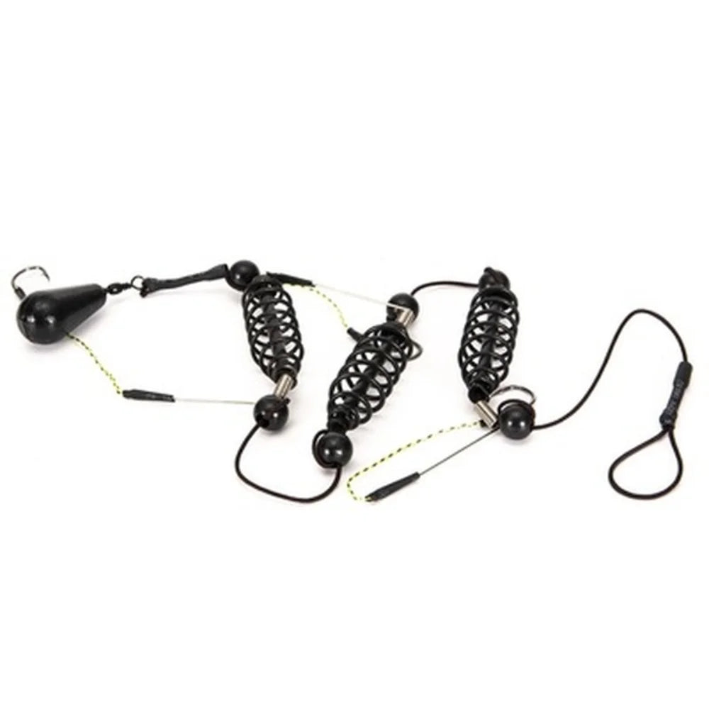 Carp Fishing Bait Cage Feeder Set – Jig Hooks Tackle Kit Fishing Feeder Kit Axl 30G