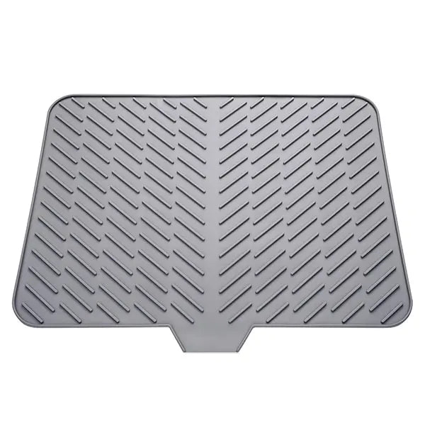 Silicone Dish Drying Mat – Non-Slip, Foldable & Heat-Resistant Dish Drying Mat Axl Gray 58 x 43cm