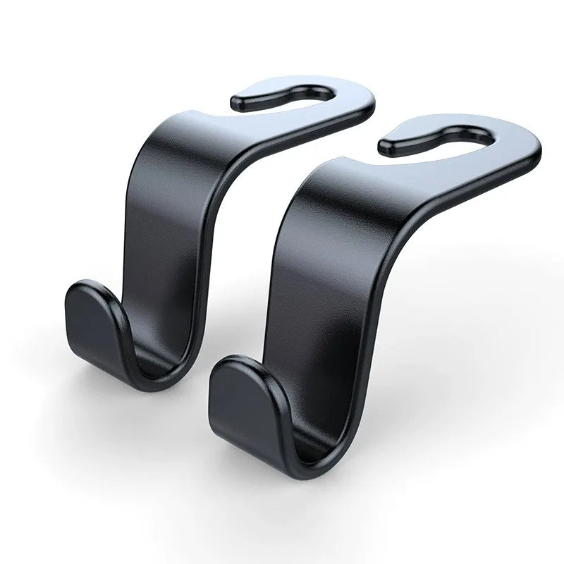 Car Headrest Hook Organizer – Universal Back Seat Hanger 1/2/4 Pcs Car Seat Hook Axl