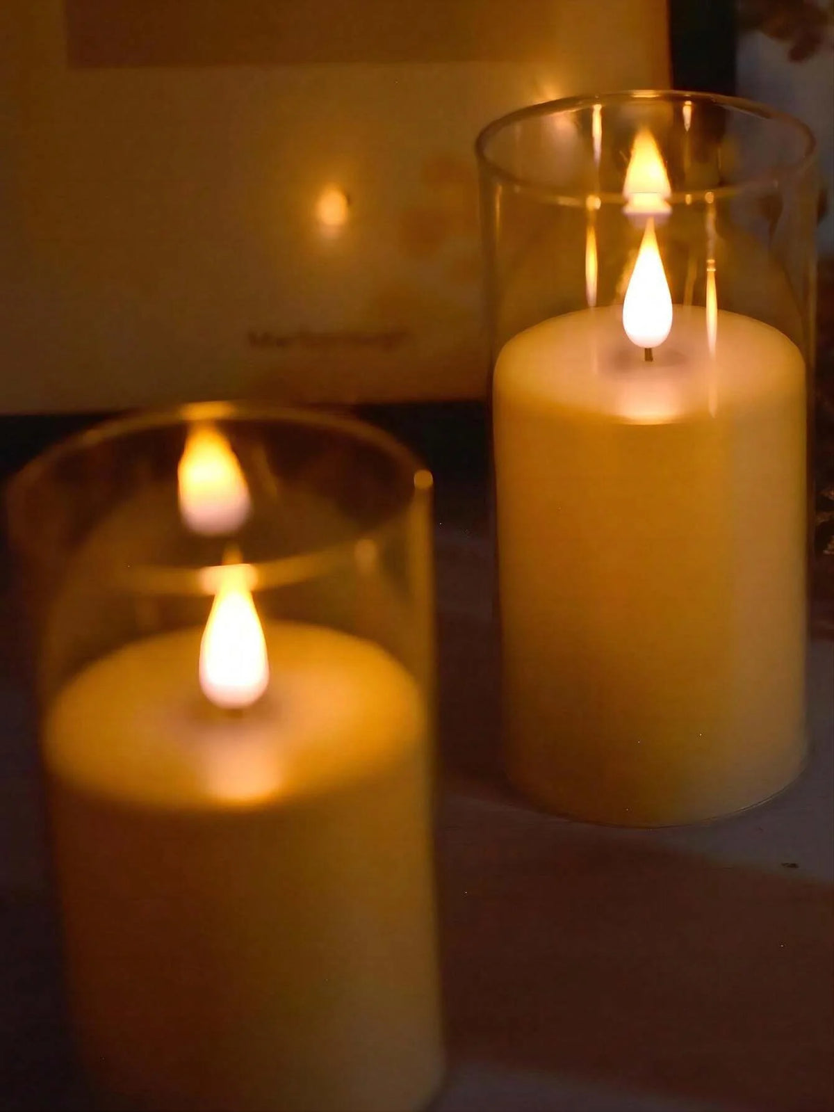 Flameless LED Candle Light – Battery Powered, 3 Sizes Flameless LED Candle Axl