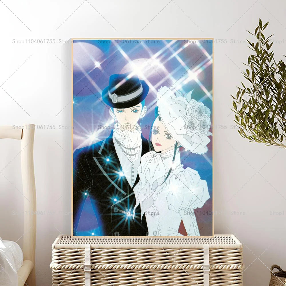 Anime Paradise Kiss Wall Poster – Self-Adhesive Waterproof Art Wall Art Poster Axl z6 50x70cm No Frame