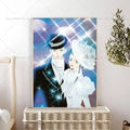 Anime Paradise Kiss Wall Poster – Self-Adhesive Waterproof Art Wall Art Poster Axl z6 50x70cm No Frame