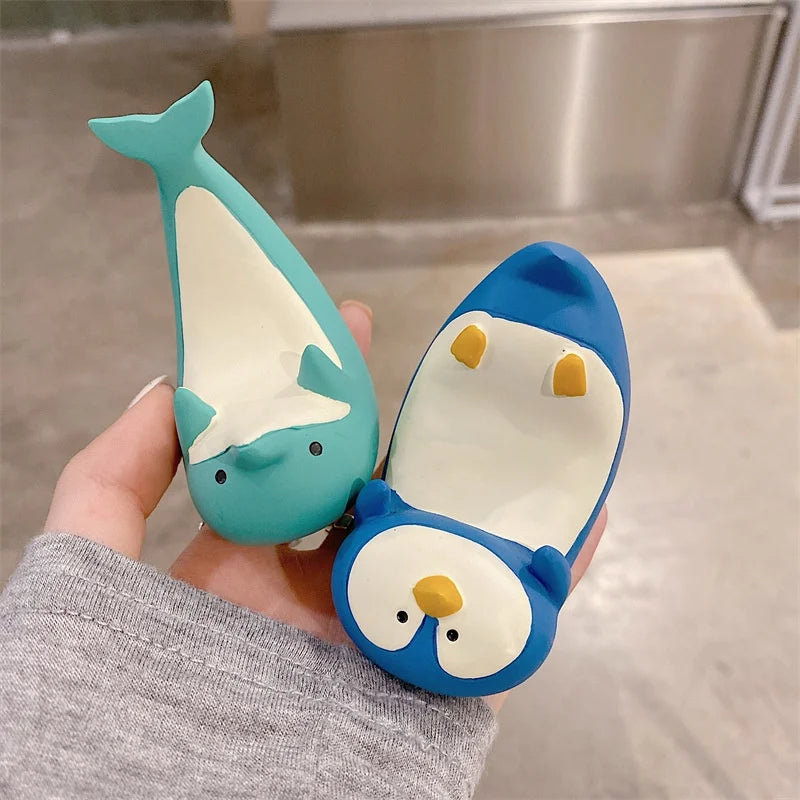 Cute 3D Dolphin Phone Holder – Desktop Lazy Clip Stand Phone Clip Stand Axl
