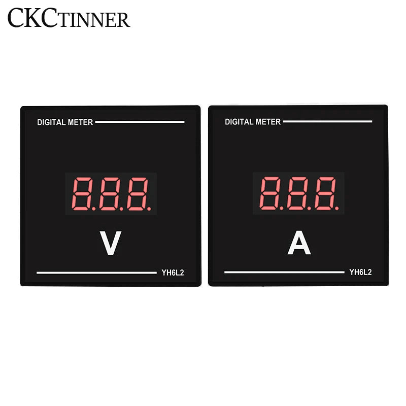 Digital Voltmeter Ammeter AC 50–500V Panel Meter 220V 380V Digital Panel Meter Axl