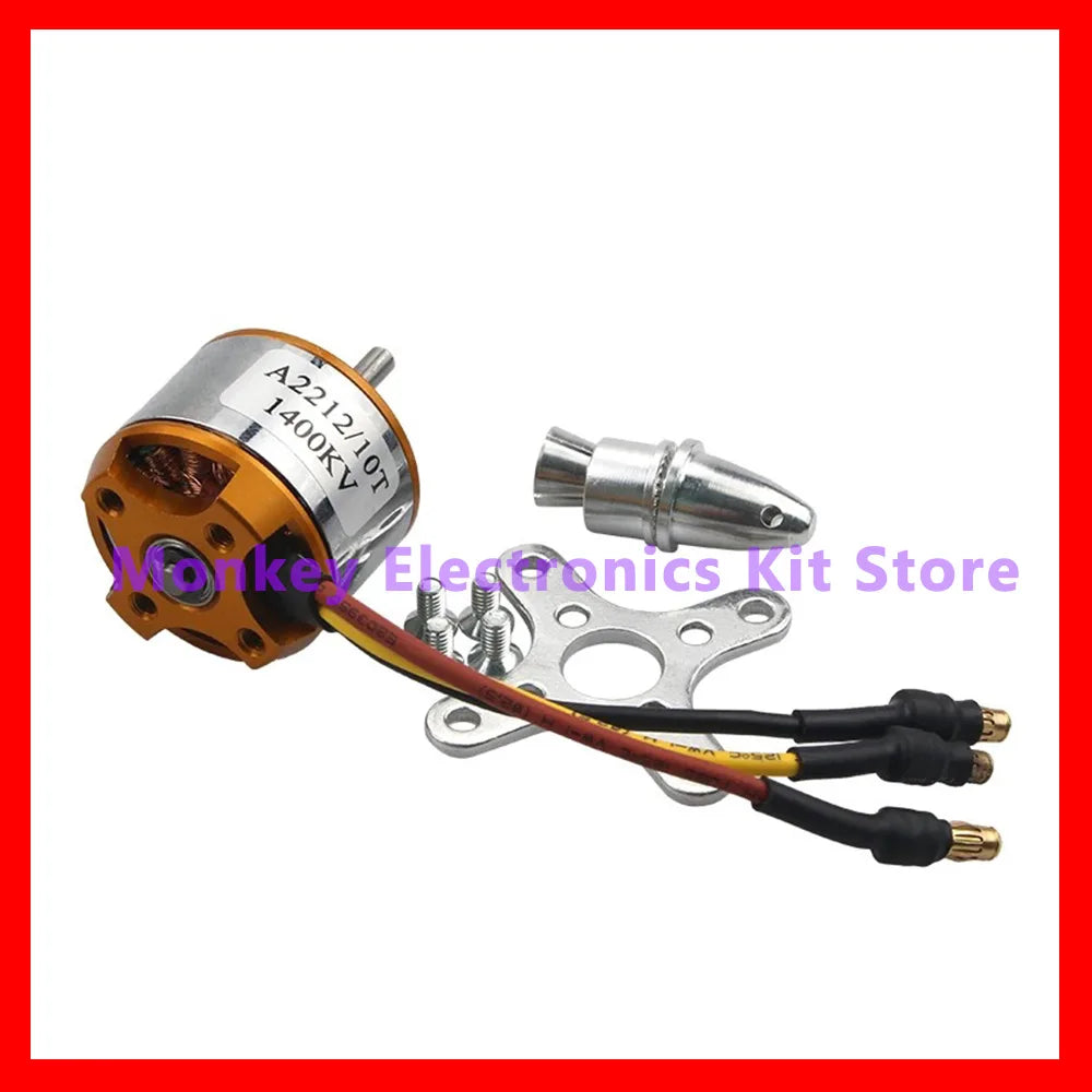 A2212 Brushless Outrunner Motor – RC Airplane & Drone Brushless RC Motor Axl