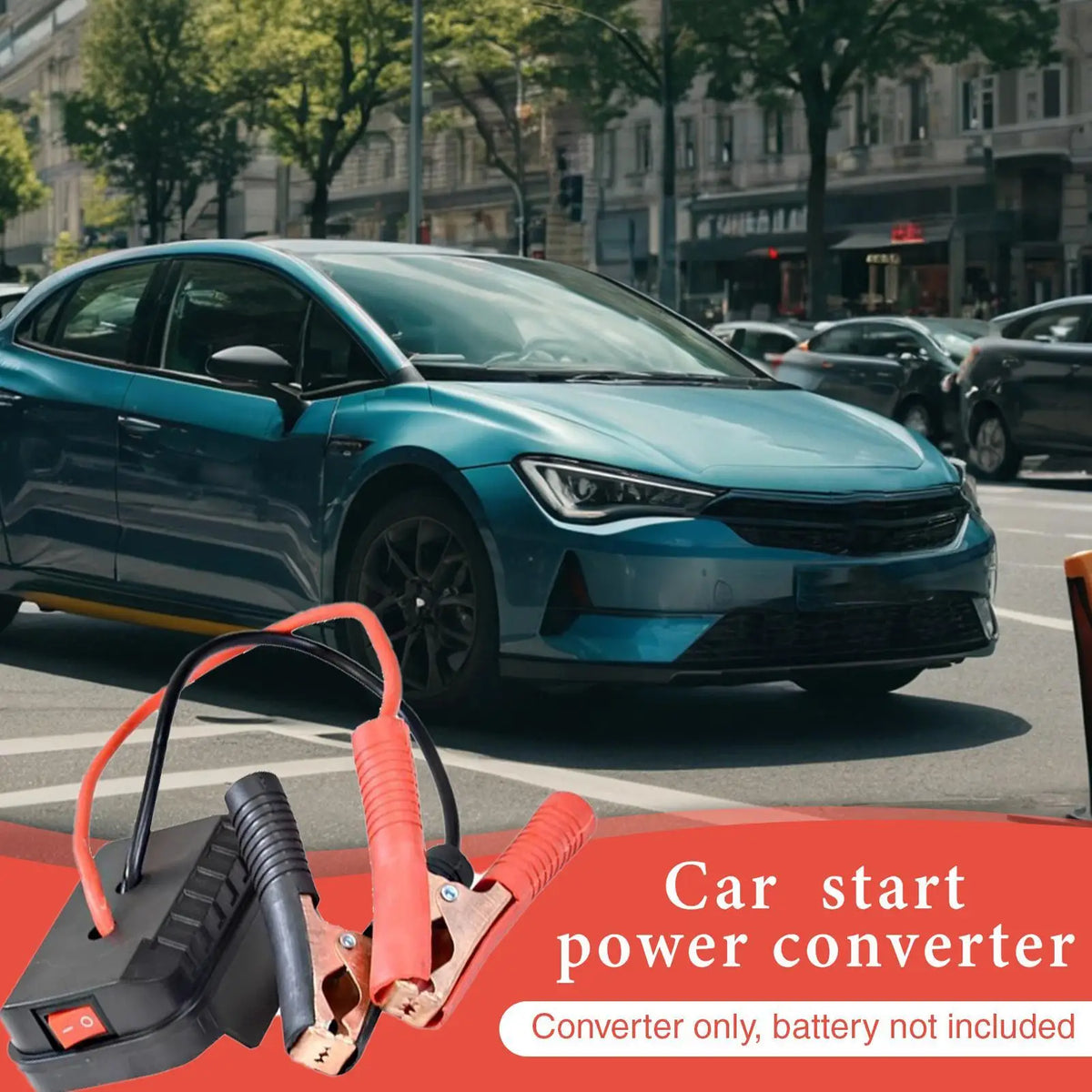 Portable Car Jump Starter – Compact Power Pack with USB Car Jump Starter Axl