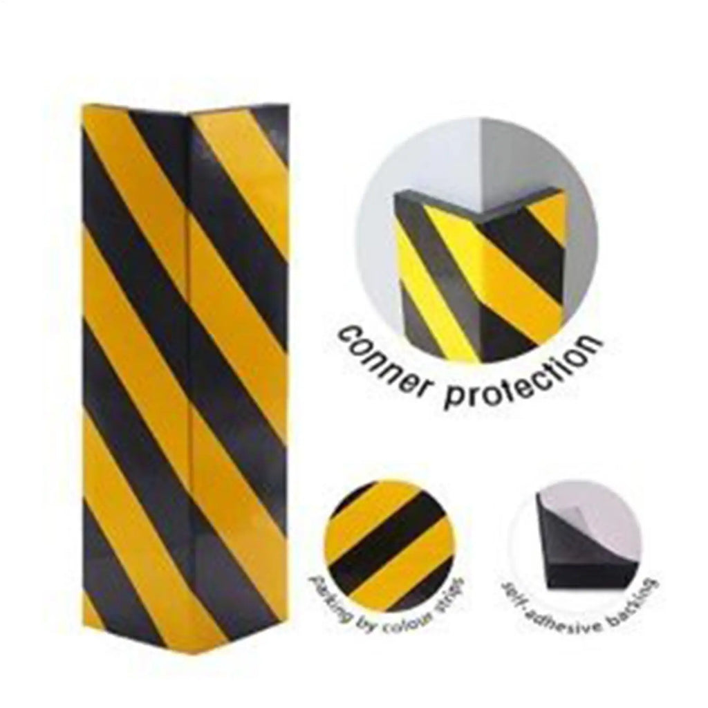 Reflective Garage Wall Bumper – Self-Adhesive Foam Protector Wall Edge Protector Axl