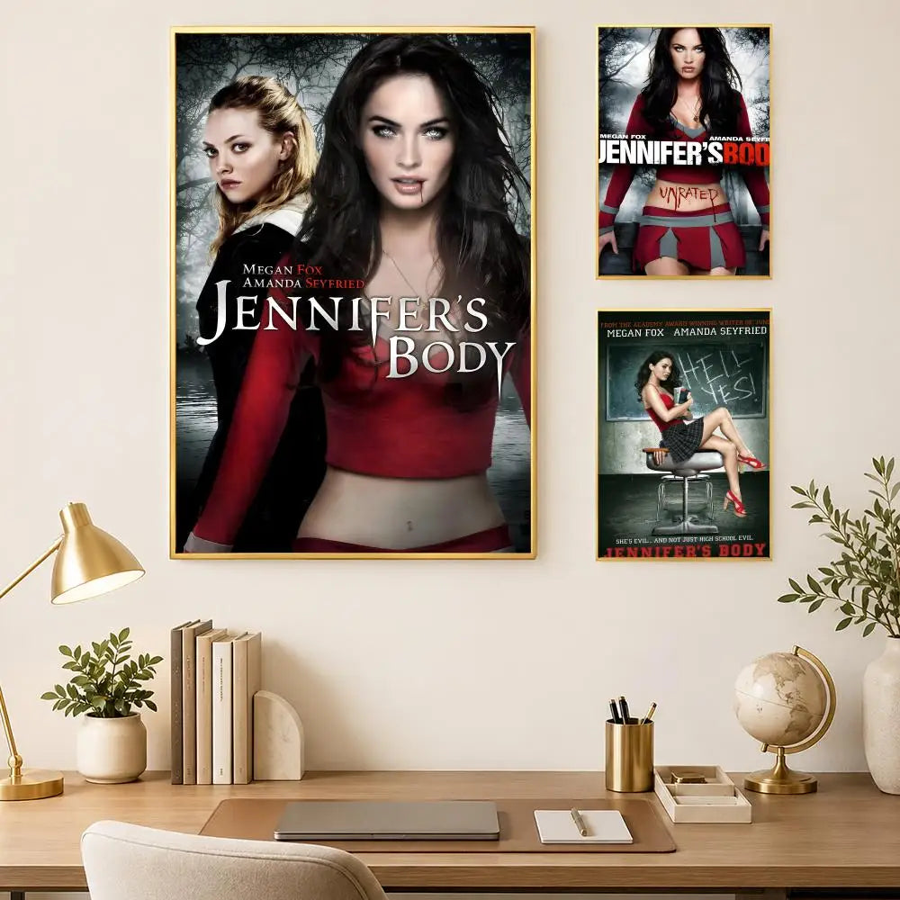 Jennifer's Body Movie Poster – Self-Stick HD PVC Wall Art Movie Wall Poster Axl