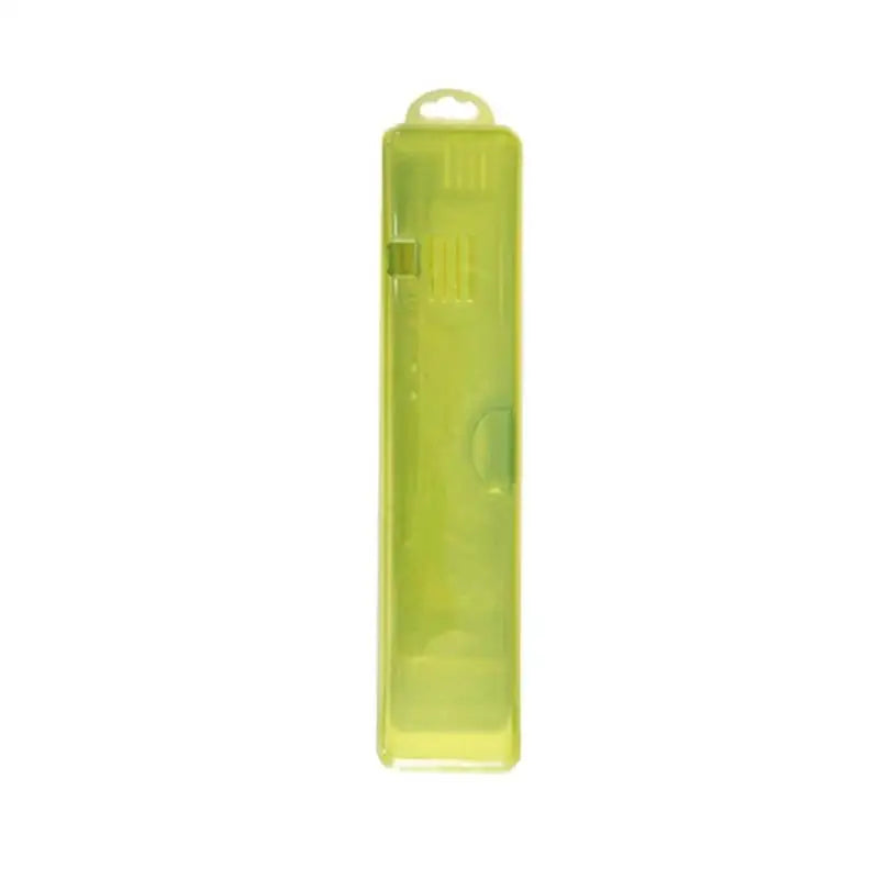 Travel Toothbrush Case – Transparent Portable Storage Box Toothbrush Travel Case Axl Green
