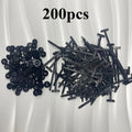 Heavy-Duty Self-Locking Nylon Cable Ties – 100/200 Pack Nylon Cable Ties Axl black-200pcs