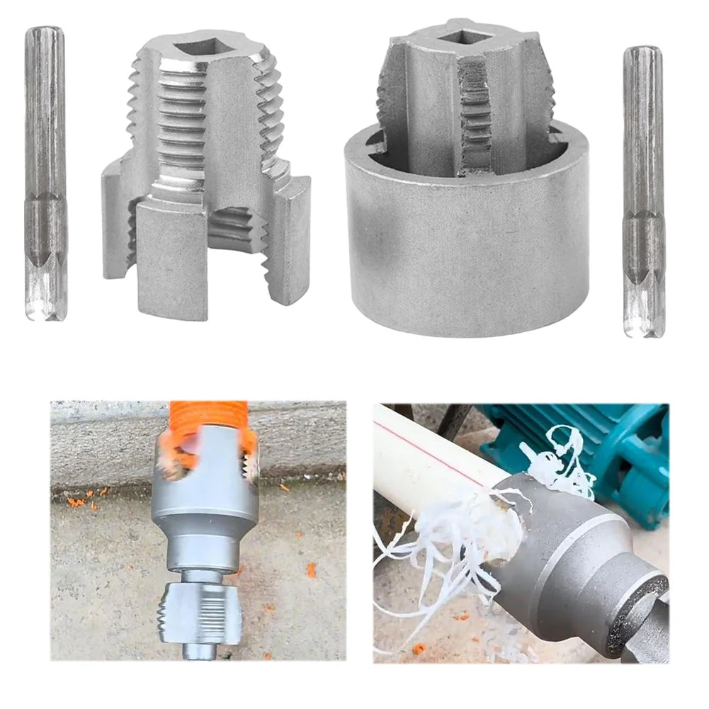 PPR PVC Pipe Thread Tapping Tool Set – 20mm & 25mm (2pc) Pipe Thread Tapping Tool Axl