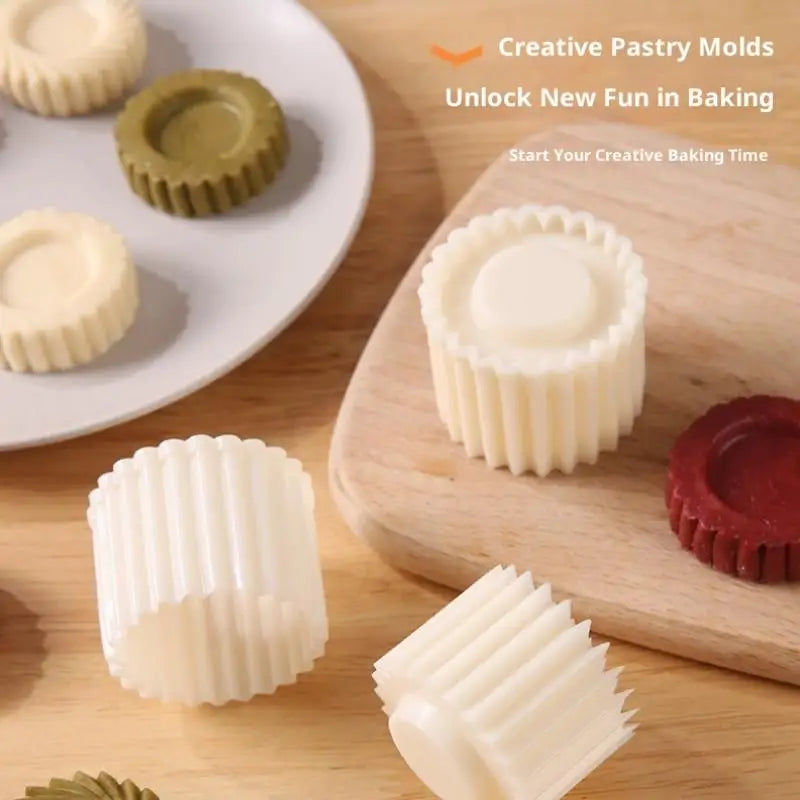 Detachable Mooncake Mold – DIY Pastry Stamp & Baking Tool Baking Mold Axl