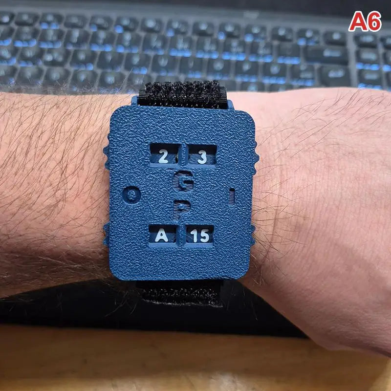 Match Score Tracker Wristband – Cricket Tennis Padel Scorer Sports Score Wristband Axl A6