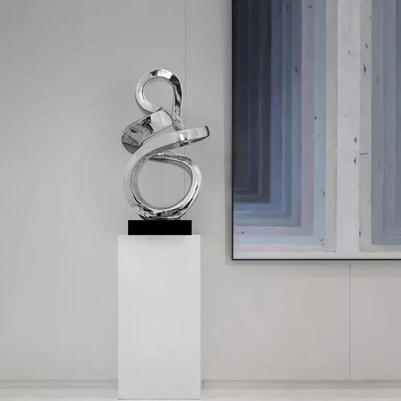 Modern Resin Figurine – Luxury Living Room & Hall Décor Ornament Decorative Figurine Axl